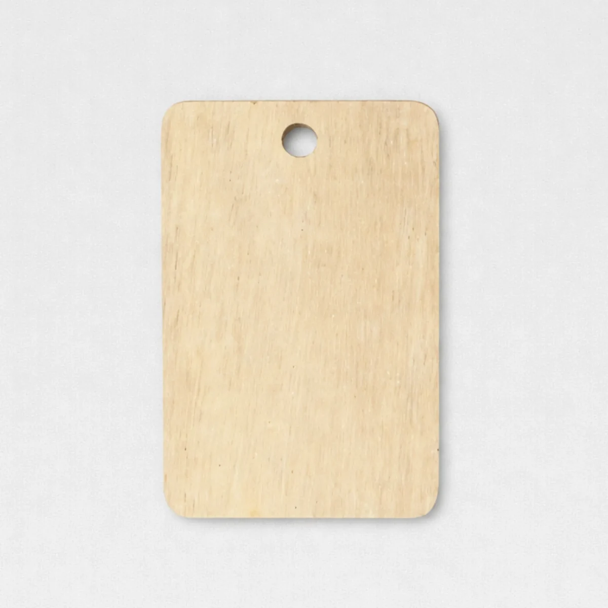 Marcasitios madera rectangular llavero de cerca | Diseño personalizable