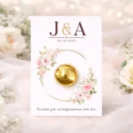 Tarjeta con bálsamo dorado | Diseño snell 5