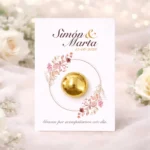 Tarjeta con bálsamo dorado | Diseño snell 6