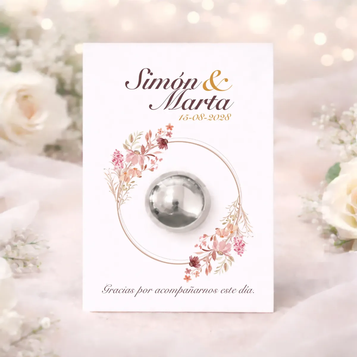 Tarjeta con bálsamo plata | Diseño Snell 6
