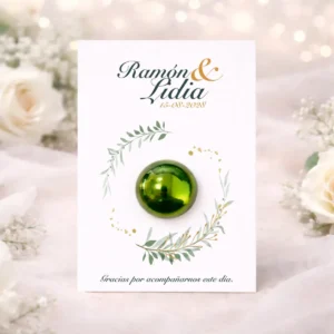 Tarjeta con bálsamo verde | Diseño snell 1