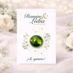 Tarjeta con bálsamo verde | Diseño snell 2