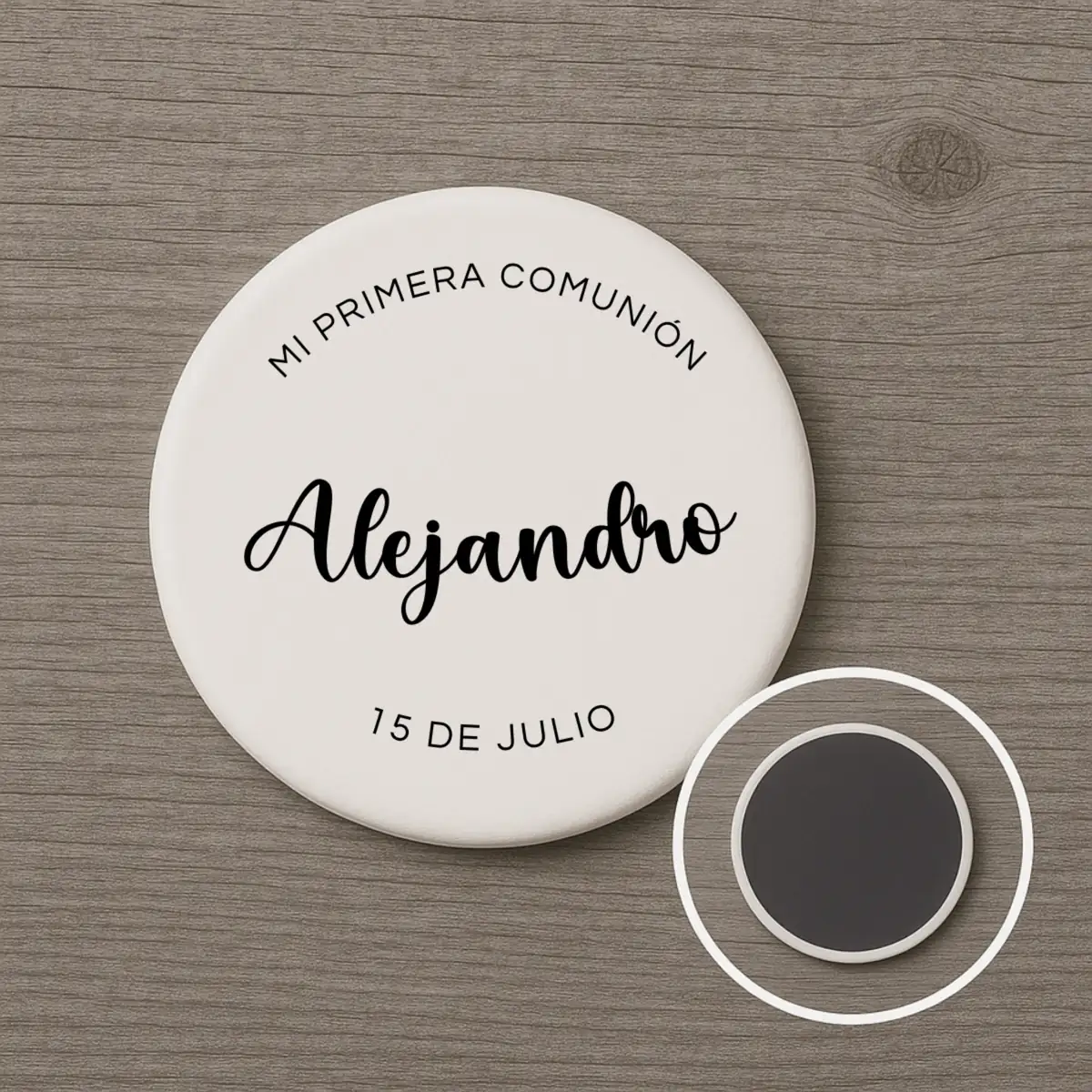 Imán redondo | Diseño sencillo
