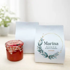 Mermelada tomate comunión | Diseño Tan mar