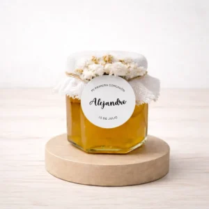 Miel artesana comunión 50G | Diseño Sencillo