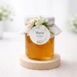 Miel artesana comunión RED 125G | Diseño flores verdes