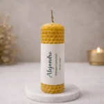 VELA CERA ABEJA 10X3CM COMUNIÓN Sencillo