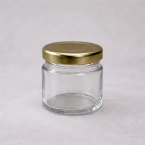 Bote cilíndrico cristal