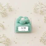 Toalla florales set 12 surtido personalizada para boda con iniciales – foto 3