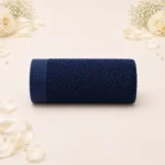Toalla microfibra azul para boda