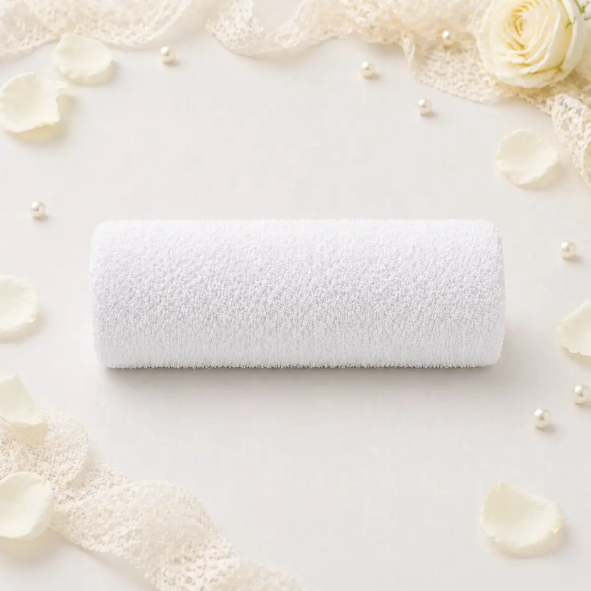 Toalla algodón blanca para boda