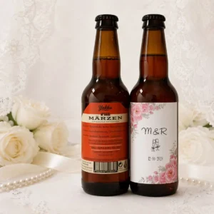 Cerveza tostada artesana boda aurora