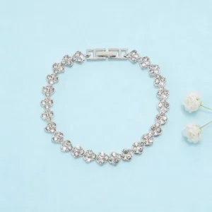 Pulseras diamantes pack 10 uds bautizo