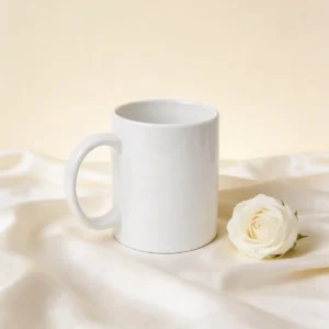 Taza blanca boda