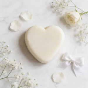 Jabón corazon beige 20 grs boda