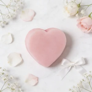 Jabón corazon rosa 20 grs boda