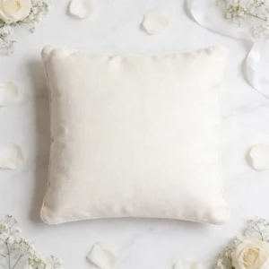 Cojin lino 20x20cm boda