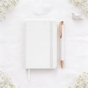 Set bolígrafo y cuaderno a6 comunión