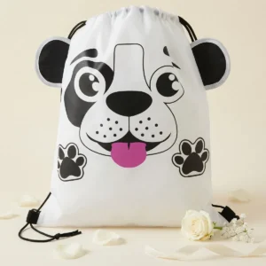 Bolsa niño mochila perrito poliester boda
