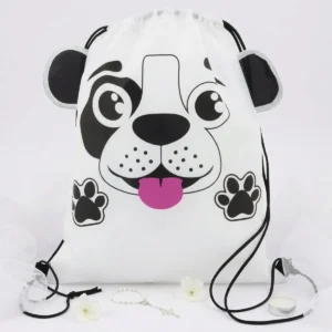 Bolsa niño mochila perrito poliester bautizo