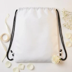 Bolsa niño mochila blanca boda