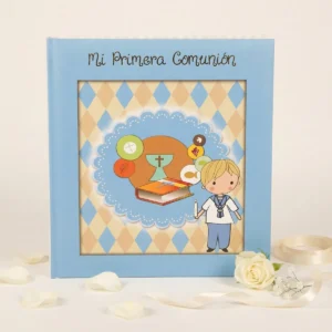 Libro de firmas niño caliz comunión