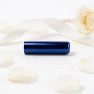 Bálsamo labial azul sabor vainilla spf15 boda
