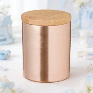 Vela oro rosado bautizo