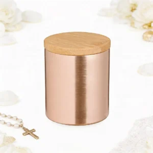 Vela oro rosado comunión