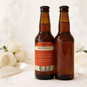 Cerveza tostada artesana boda