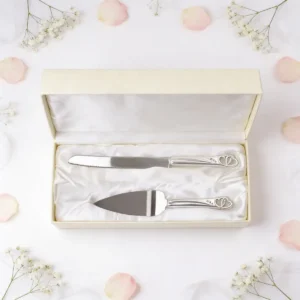 Set tartas mango corazones boda