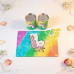 Puzzle en lata unicornio 100 piezas para boda