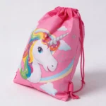 Bolsa niño mochila unicornio rosa de comunión – foto 3