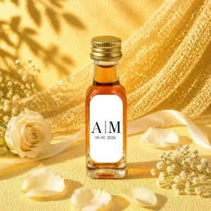 Licor café 20ml cristal boda iniciales