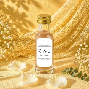 Licor crema 20ml cristal boda bouquet
