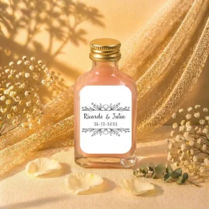 Licor crema 50ml cristal boda bouquet