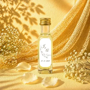 Licor limoncielo 20ml cristal boda floral