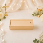 Dominó rojo personalizado de comunión, diseño Stoic – foto 2