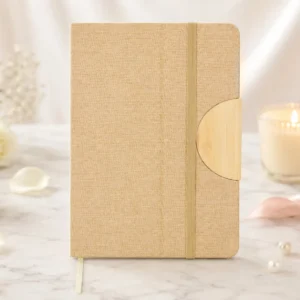 Cuaderno bambú ecológico boda