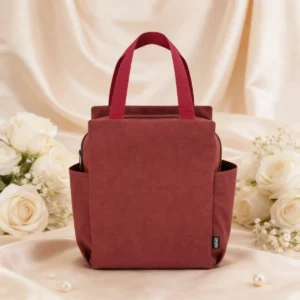 Bolsa nevera burdeos boda