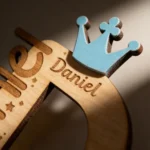 Cake topper nombre con inicial – foto 3