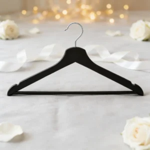 Percha negra boda
