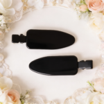Set de pinzas negras personalizado para boda