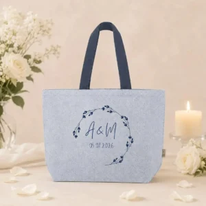 Bolsa algodón reciclado marino boda basic relleno