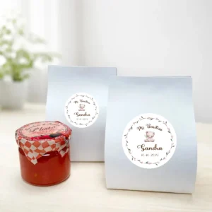 Mermelada de tomate 40g bautizo osito niña