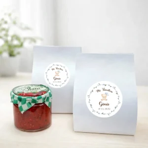 Mermelada de pimiento rojo 40g bautizo osito niño