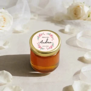Miel 40g bautizo rosa rosada