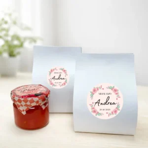 Mermelada de tomate 40g bautizo rosa rosada