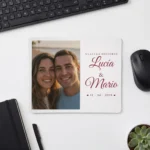 Alfombrilla de ratón para la pareja «Foto de aniversario»