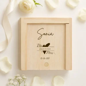 Juego 3 en raya madera boda mr & mrs
